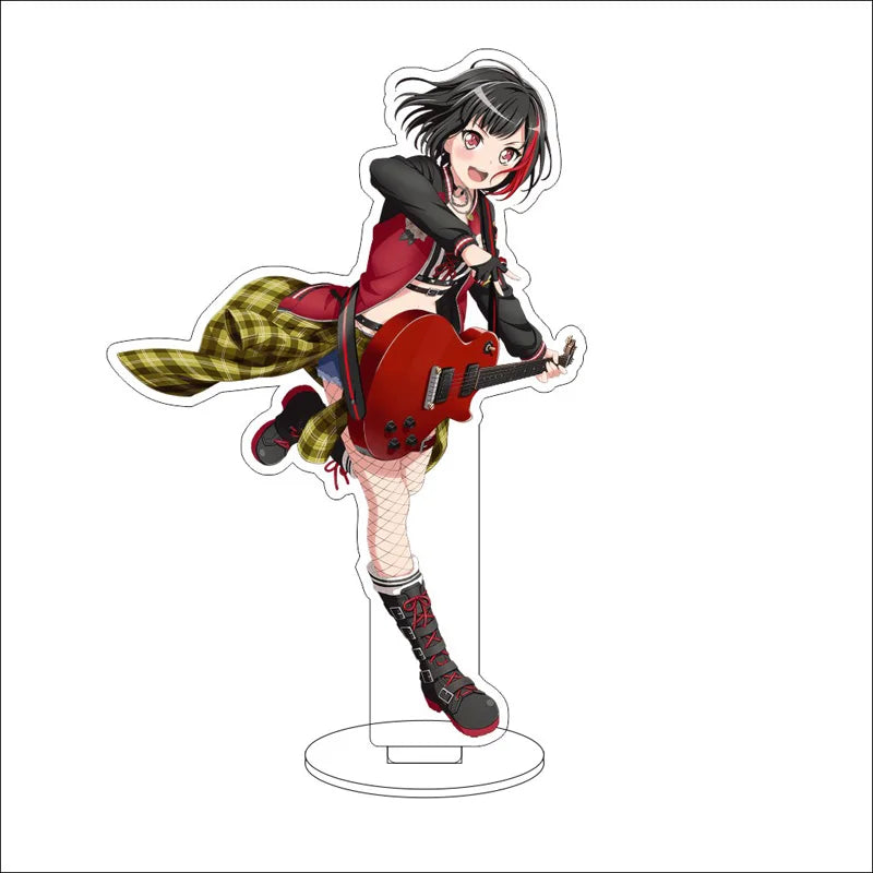 Anime BanG Dream! Acrylic Stand Ornaments Taki Shiina Rui Yashio Rei Wakana Kokoro Tsurumaki Figure Stand Halloween Gifts