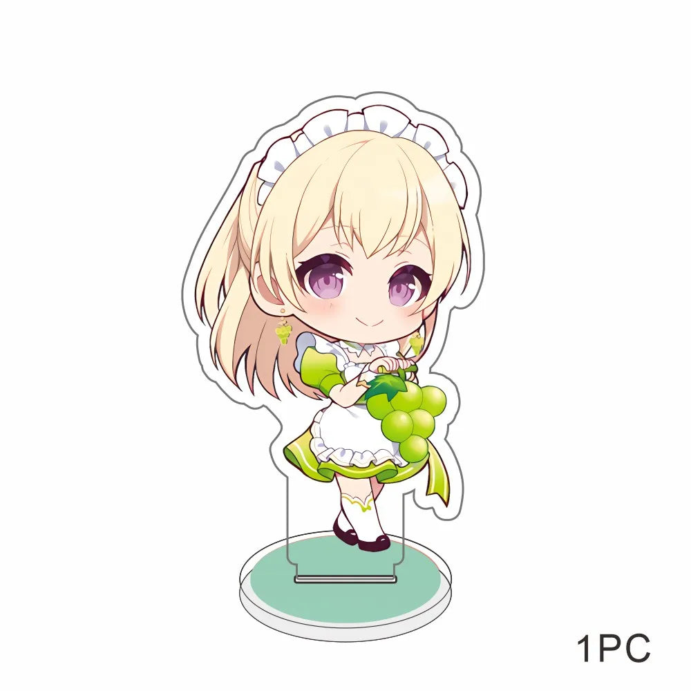 BanG Dream!  Anime Acrylic Figures Stand Model Friends Keychain Fans Gifts Sakiko Soyo Display Keychain Ornaments Sweet Girl