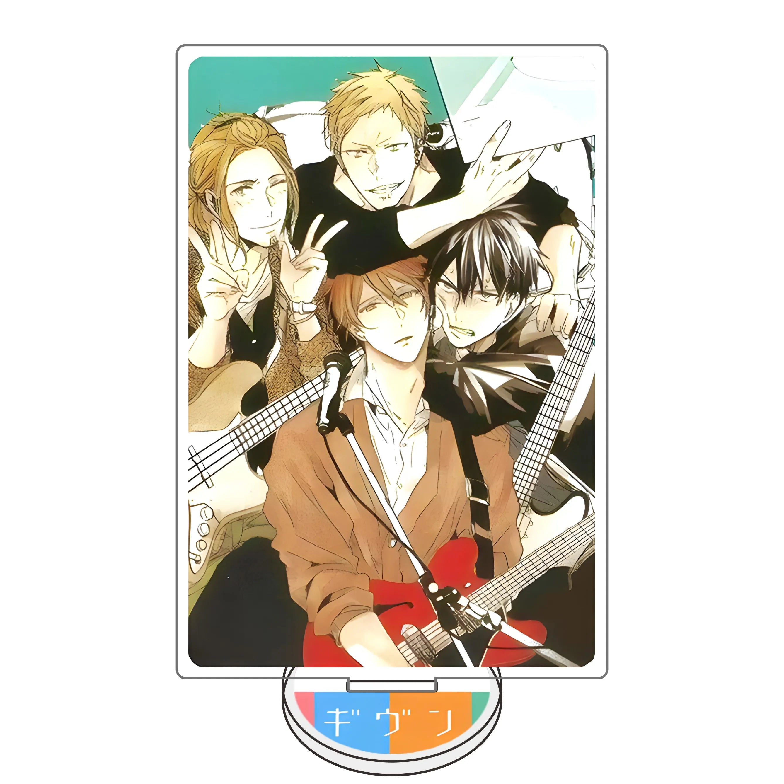 Given Satou Mafuyu Hot BL Anime 15CM Acrylic Stand Desk Decor Display Figure Cartoon Merch Gift for Friends Fan gift