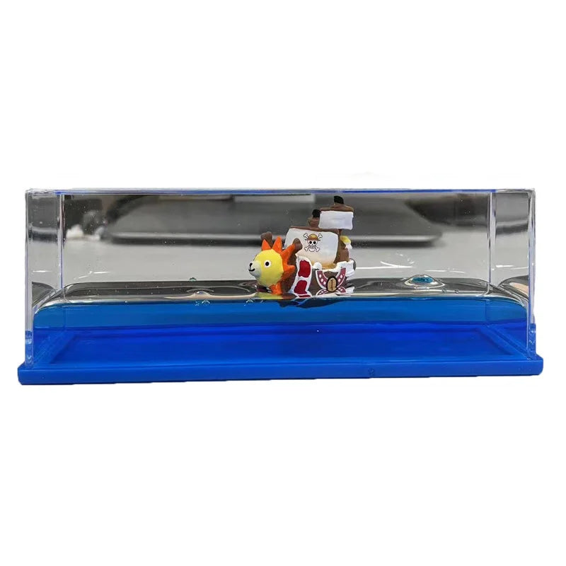 Floating Merry Bottle One Piece Thousand Sunny Barco Fluid Drift Bottle 3d Ship In  Bottle Go Merry Boat Home Decor Kids Gift