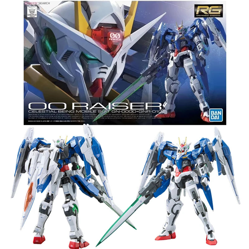 Fast Shipping Bandai RG RX-78-2 WING UNICORN GOD GUNDAM ASTRAY EXIA EPYON SAZABI Anime Original Model Toy Action Figure Children