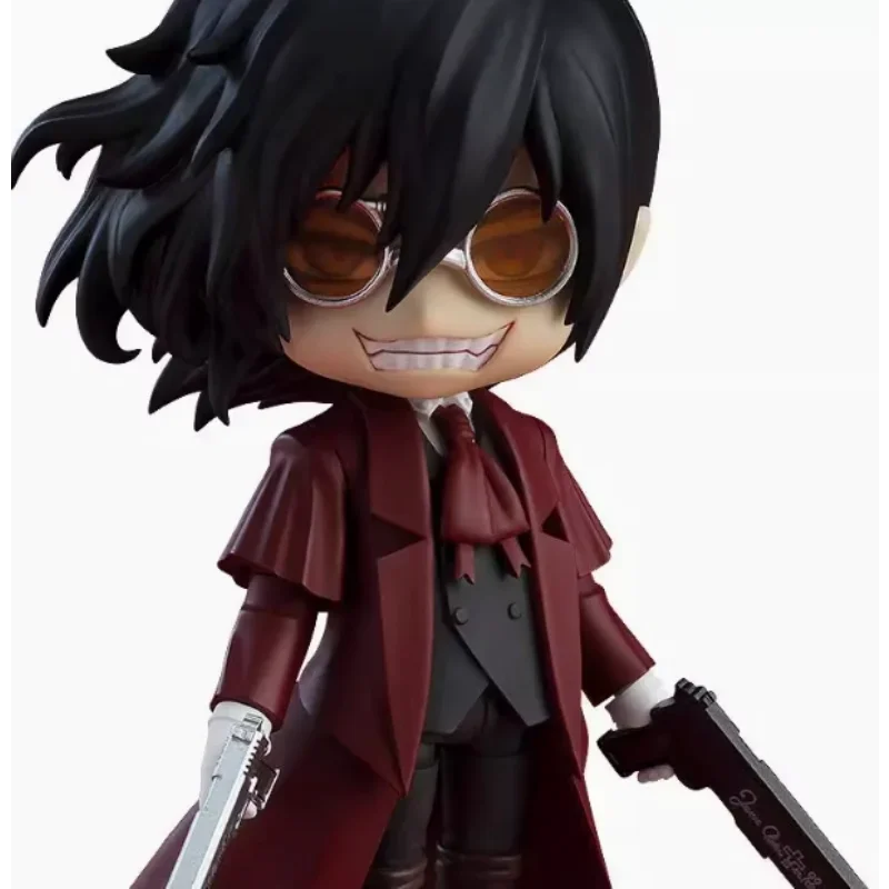 Original Anime Doll Hellsing Ultimate OVA Series Alucard Anime Figure Toys Kwaii Q Ver. Action Figurine Doll PVC Model Collector