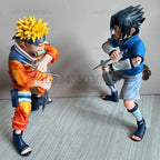 Uzumaki Naruto Uchiha Sasuke Naruto PVC Statue Action Figure Model Toy Joint Movable Doll Bookshelf Ornament Gift For Friends