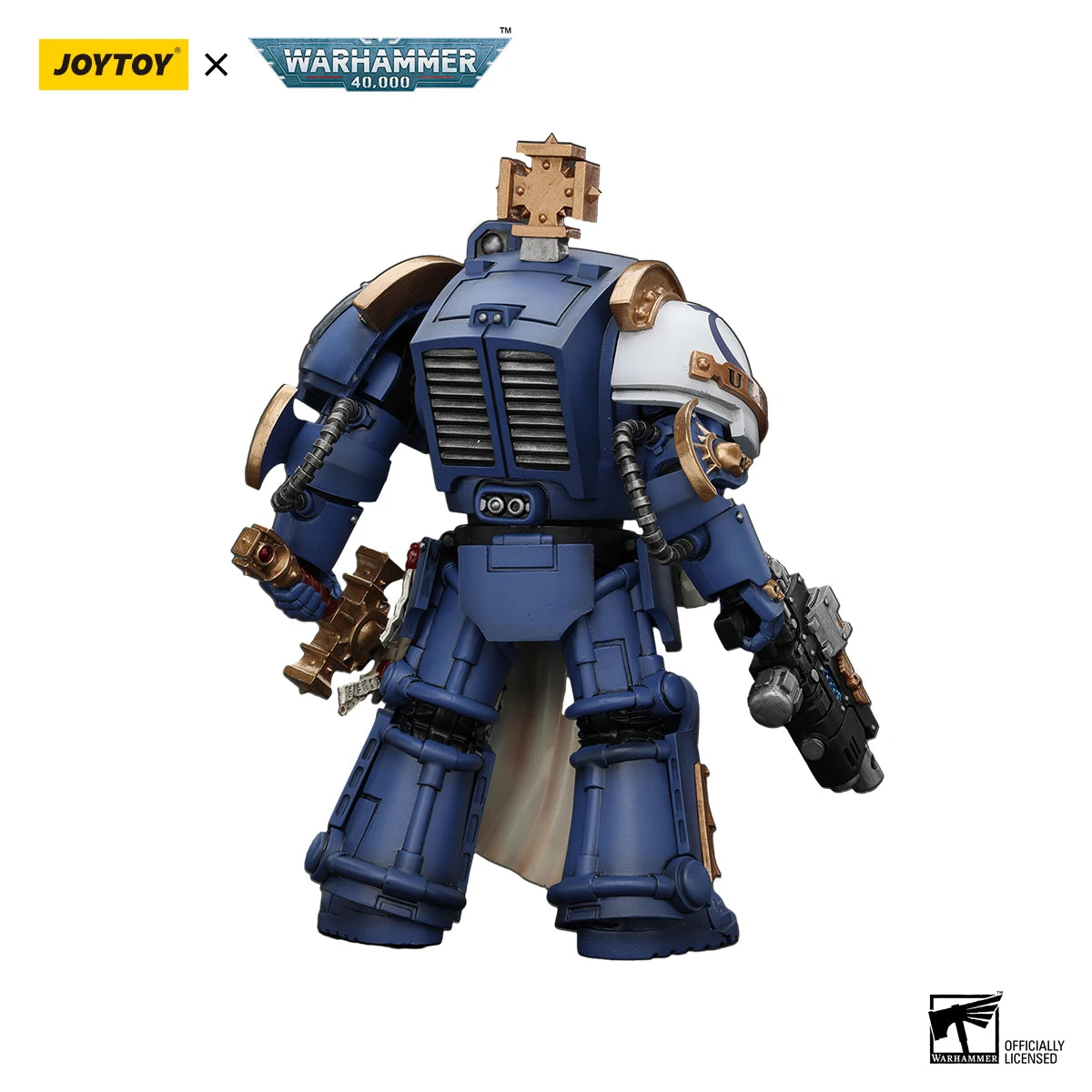 JOYTOY Warhammer 40k 1/18 Action Figures Ultramarines Captain in Terminator Armour