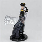 24cm Akame ga Kill！ Esdeath vs Akame Duel Ver Posable Figure with Base Collectible Desktop Ornament Trendy Toy Anime Fans Gift