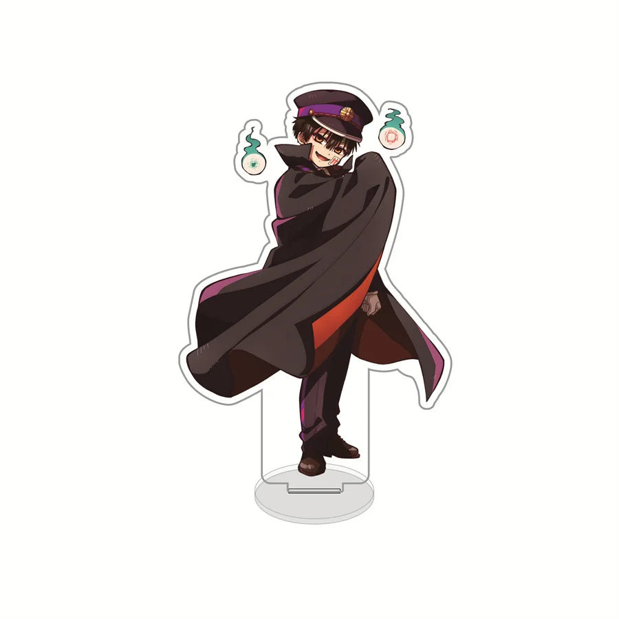 15cm Hot Anime Toilet-Bound Hanako-Kun Figure Stands Model Cute Character Yashiro Nene Acrylic Double-Sided Standing key chain