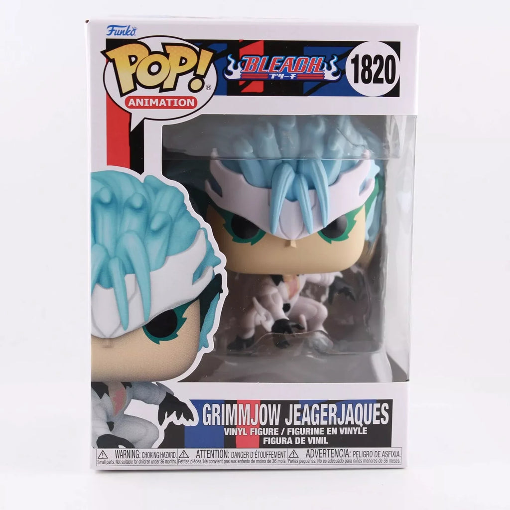 BLEACH Grimmjow Jeagerjaque Anime Figure Funko Pop #1820 Figures 3.95 inches Vinyl figure Collectible Limited Edition Toy Gift