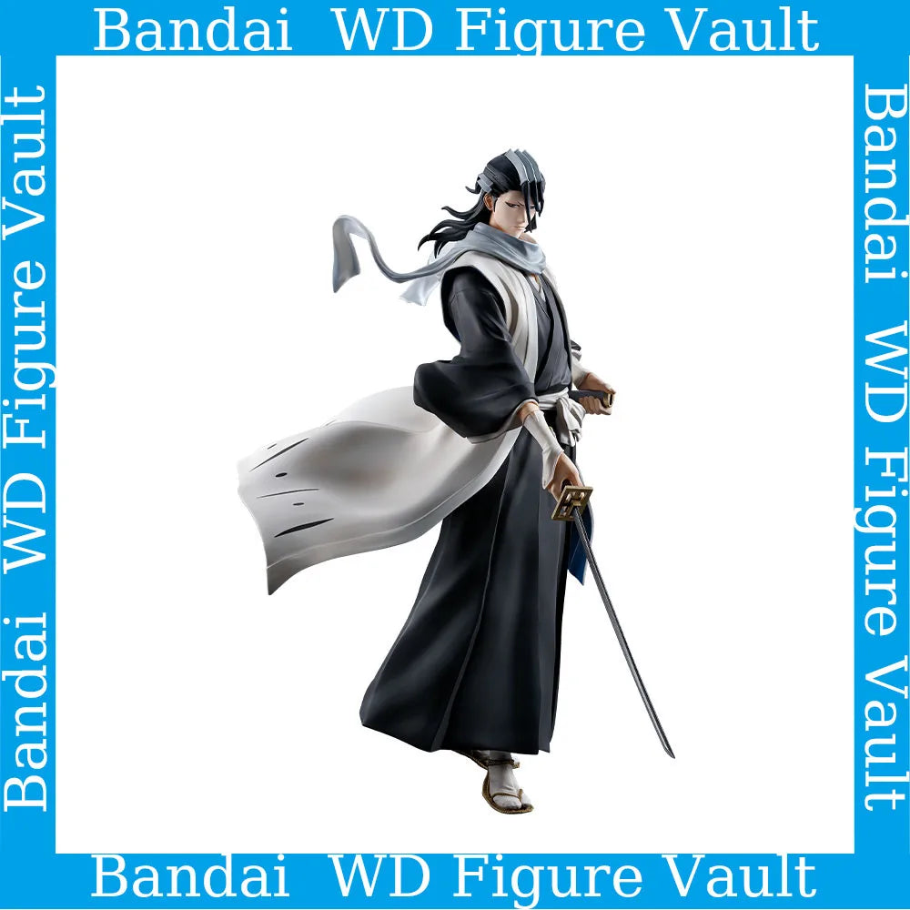 Bandai  BLEACH Kurosaki Ichigo Ichimaru Gin Ichimaru Gin Zaraki Kenpachi Kuchiki Byakuya Anime Figure Toy Model Gift