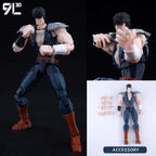 9L 3D Articulated Action Figure - Kaneki Ken From Tokyo Ghoul Lucky Dummy 13 Collectible One-Eyed Ghoul Ver Desktop Display Toys