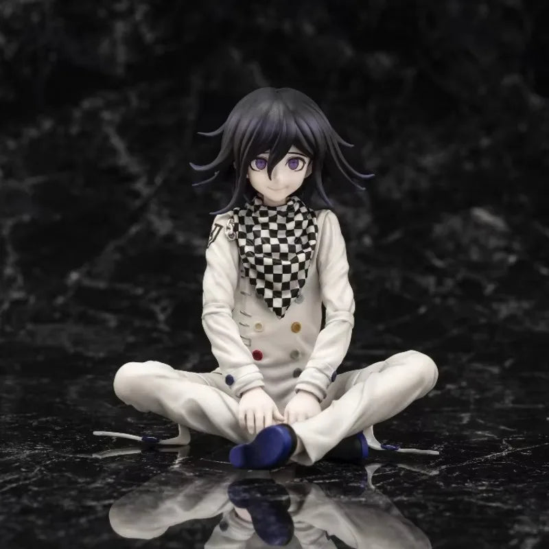 UC Original:Danganronpa Kokichi Oma sitting position 11cm PVC Action Figure Anime Figure Model Toy Collection Figure Doll Gift