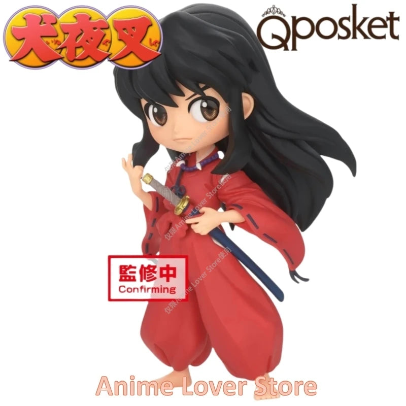 In Stock Original Bandai Banpresto Q Posket Inuyasha Sesshoumaru Higurashi Kagome Miroku shippou Anime Figure Toys gift