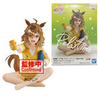 In Stock 100% Original BANPRESTO Umamusume: Pretty Derby Relax Time Anime Character Cheval Grand Vivlos Toy Decoration