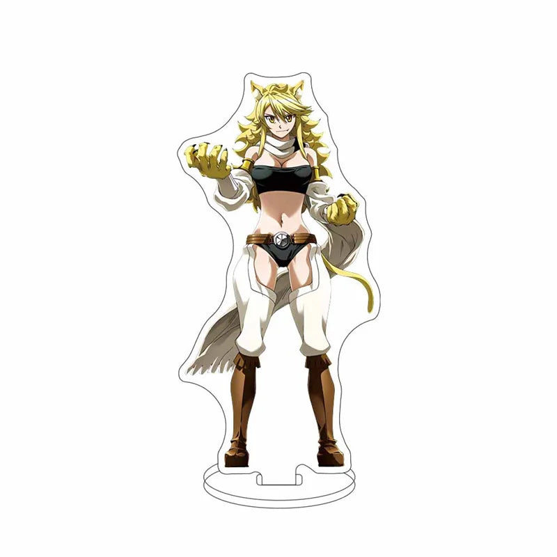 32PCS Anime Akame ga KILL Acrylic Stand Tatsumi/Mine/Leone/Lubbock Model Cosplay Characters Ornament Goods Collection