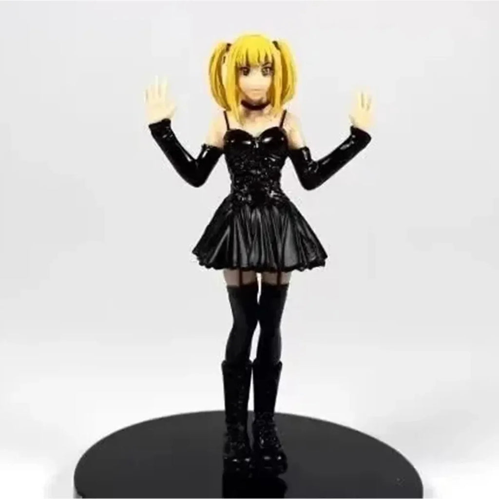 12CM Anime Death Notes Misa Figure Toy Car Deathnote L Killer Misa Amane Figure Doll Collection Model Toy Gift Ornament New
