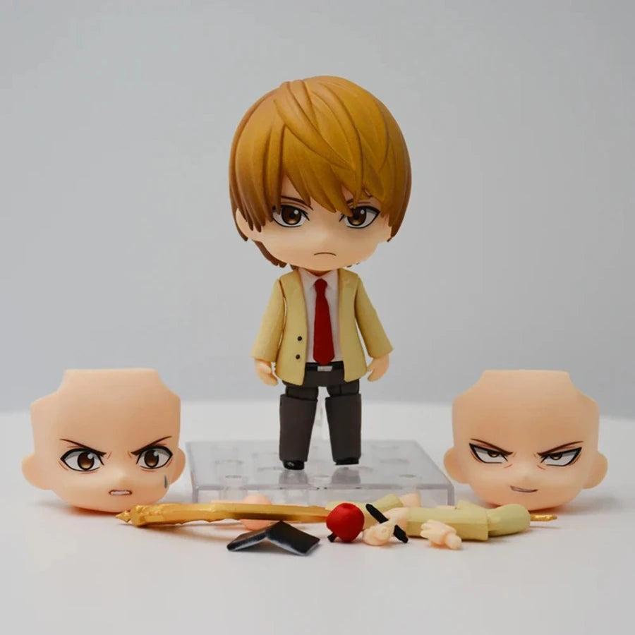 10cm Death Note Anime Figure #1160 Yagami Light Action Figure #1200 L Figurine Decorations PVC Adult Collection Model Doll Toys