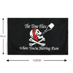 90x150cm One Piece Pirate Skull Flag Home Bedroom Wall Decor Banner Painting Luffy Straw Hat Pirates Flag Toys for Children Gift