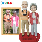 Custom Bobblehead Figure – Full Body Personalized Doll from Your Photo | Unique Family & Anniversary Gift