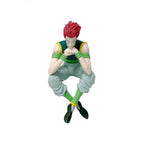 14cm For Hunter  Anime Figure - Illumi, Hisoka Action Figure & Noodle Stopper  Room Decoration, PVC Noodle Stopper Model Toy