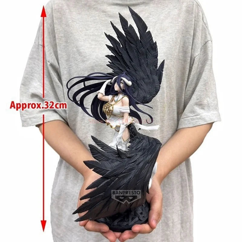 Genuine Bandai Namco Banpresto Overlord Albedo Banpresto Evolve-Empress Of Darkness Pvc Anime Figure Model Toy Gift Collector