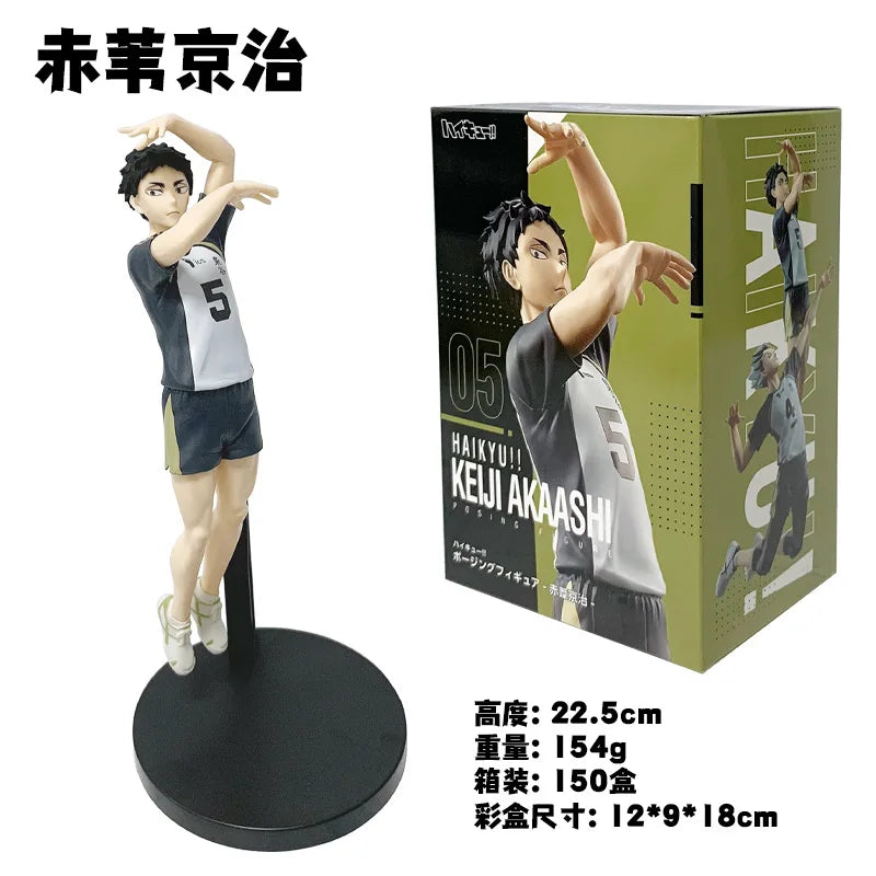 Anime Haikyu!! Kintarou Kageyama Akaashi Keiji Toru Oikawa  Action Figure Toys