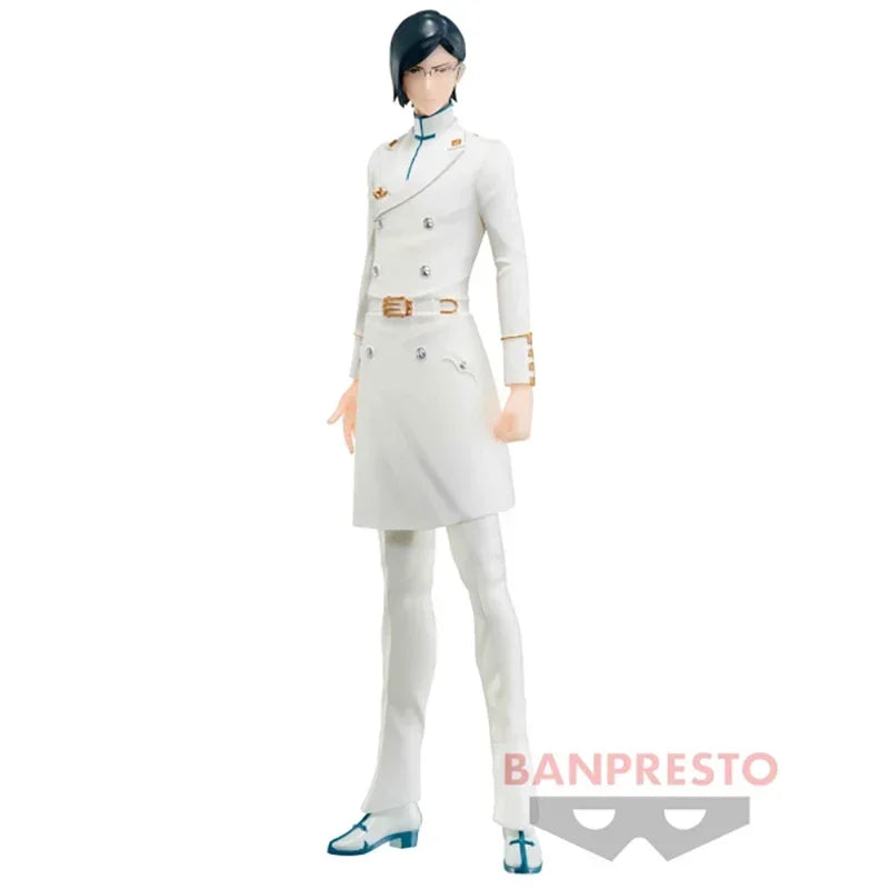 Original Bandai BLEACH Solid and Souls Bleach Unohana Retsu Inoue Orihime Zaraki Kenpachi Abarai Renji Anime Figure Model Toys