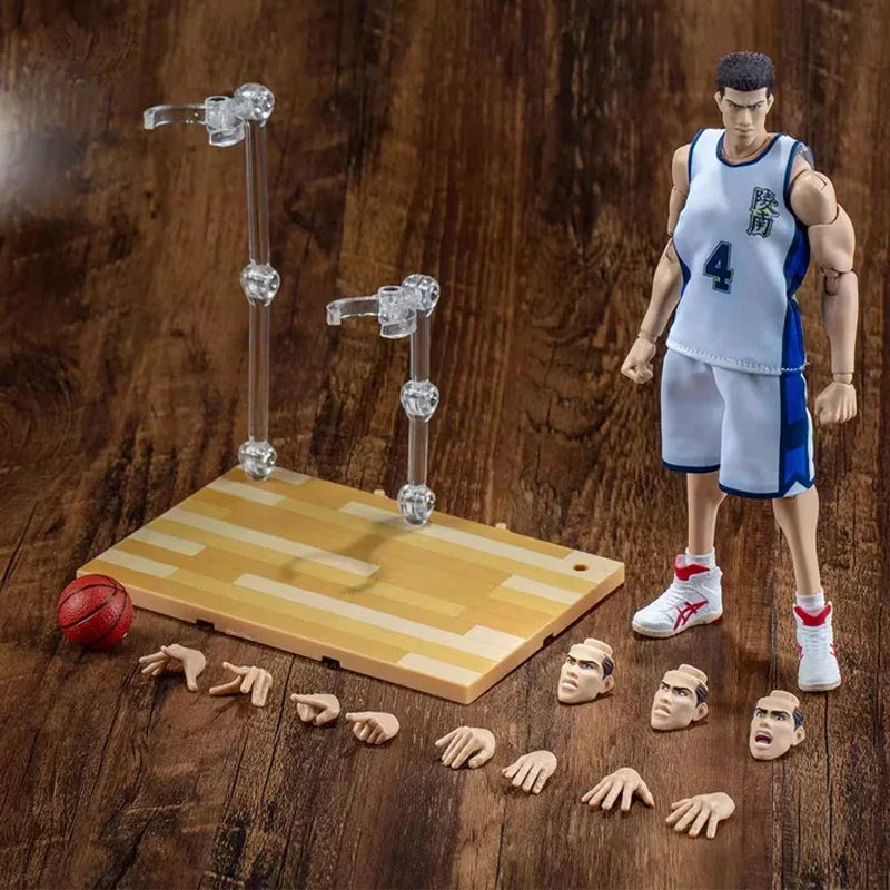 Dasin/Great Toys/GT Slam Dunk Hanamichi Sakuragi Kaede Rukawa Mitsui Hisashi Akagi Takenori Ryota Miyagi 1/12 PVC Action Figure