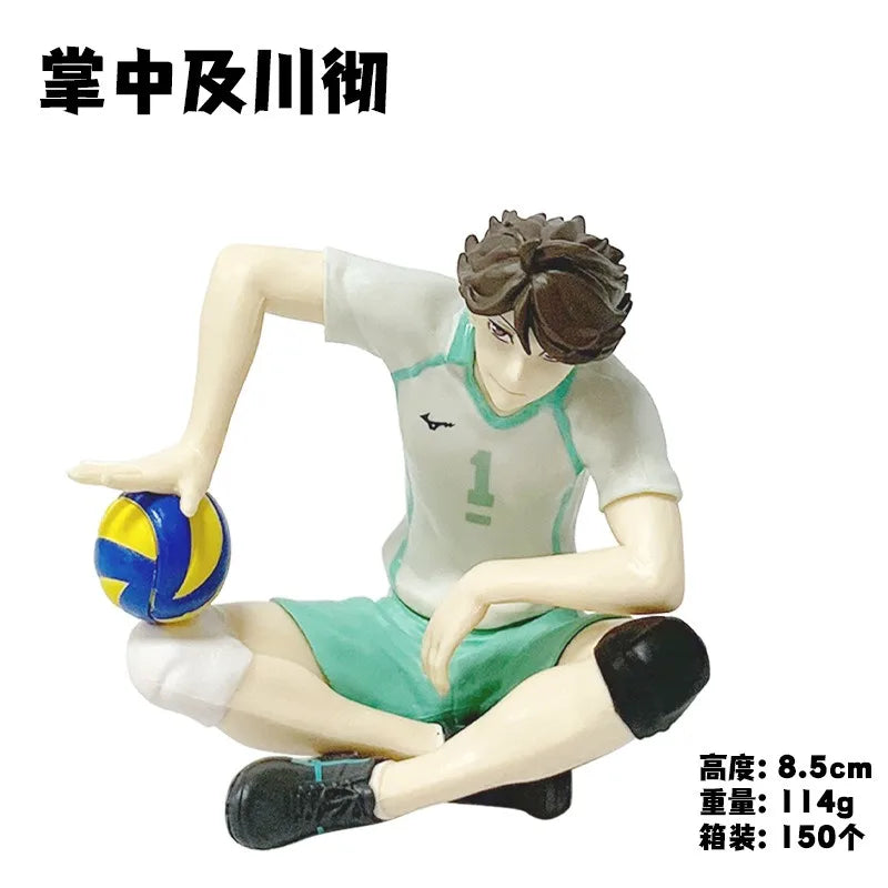 Anime Haikyu!! Kintarou Kageyama Akaashi Keiji Toru Oikawa Action Figure Toys