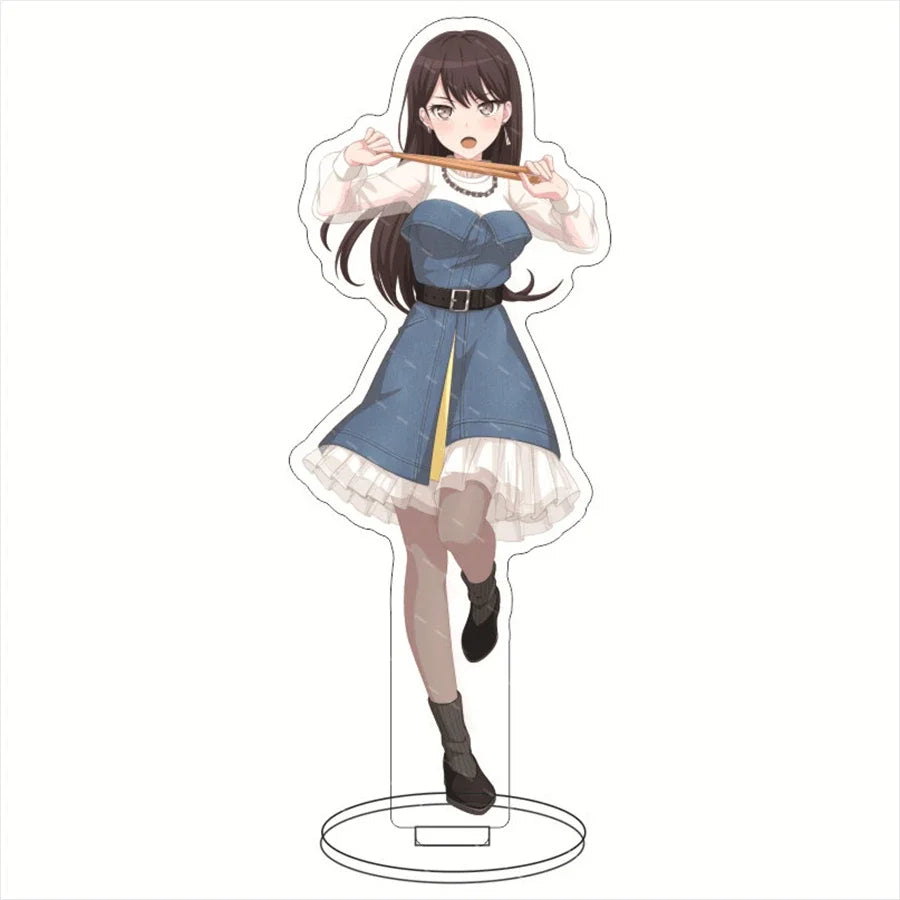 Anime Figure BanG Dream Maruyama Aya Sayo Hikawa Cosplay Acrylic Stand Model Plate Desk Decor Standing Sign Keychain Gifts