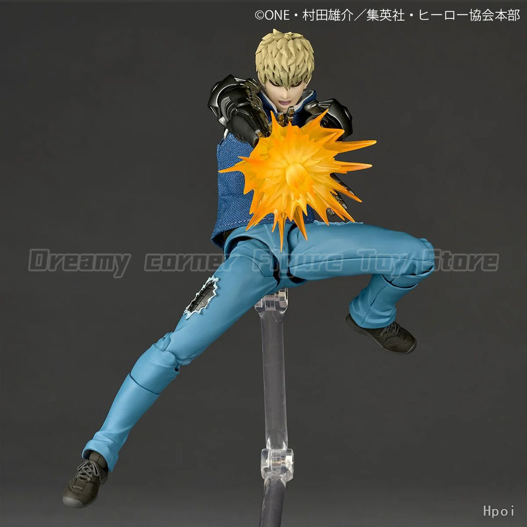 【In Stock】KAIYODO Revoltech AMAZING YAMAGUCHI One-Punch Man Genos Action Figure Collection Toys Gifts