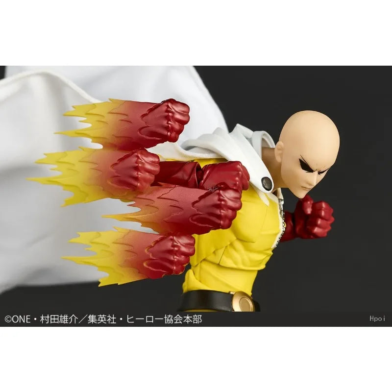 KAIYODO Original REVOLTECH One Punch Man Series Genos\Saitama Action Figure Model Toys Movable Model Ornaments Gifts Fo Boys