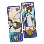 New Prince of Tennis Genuine Laser Ticket/Bookmark Collection Hobby Toys Echizen Ryoma Syusuke Fuji Atobe Keigo Kunimitsu Tezuka