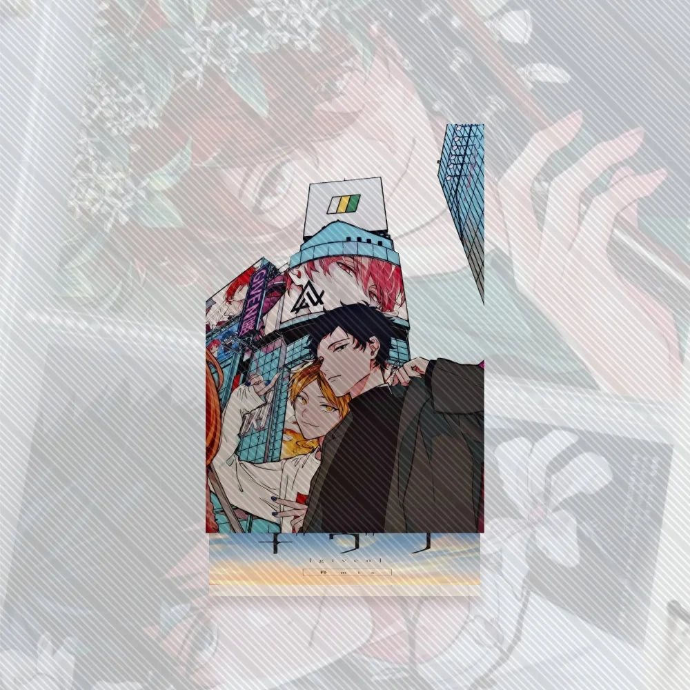 15CM BL Anime given Acrylic Stand Model Cosplay Charm Characters Ornament Accessories Goods Collection Christmas Gifts