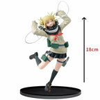 My Hero Academia Anime Character Peripheral Himiko Toga Cute Uniform Battle Version Figure Desktop Ornaments Model Toy Gift