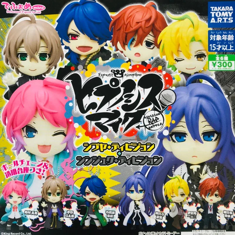Genuine Hypnosis Mic Division Rap Battle Microphone DRB Anime Yamada Jiro Gachapon Toy Pendant Action Figure Model