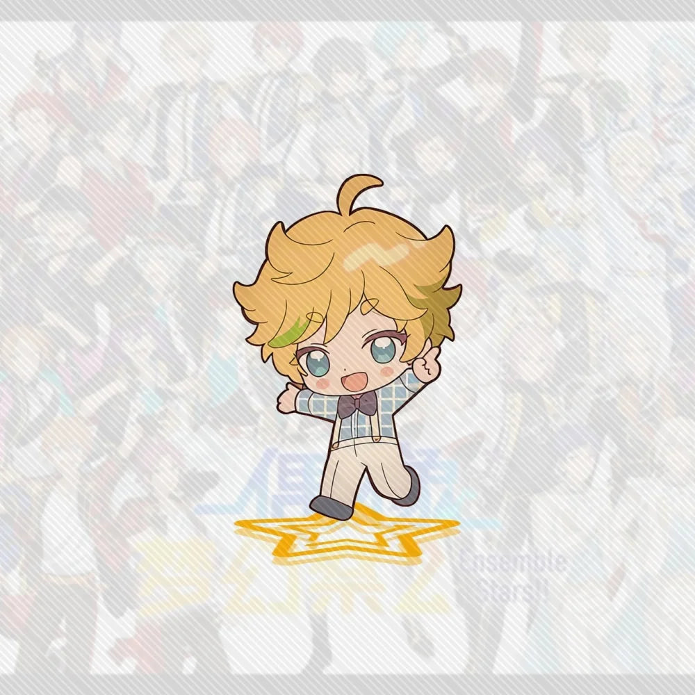 10CM game Ensemble Stars Acrylic Stand cute Model Desk Decor Cosplay Characters Ornament Accessories Good Christmas Gifts