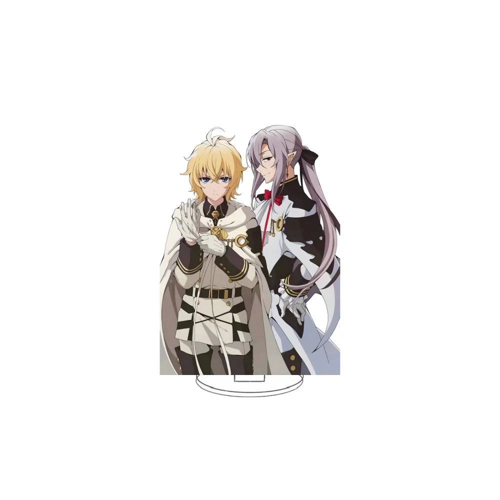 10CM NEW Anime Seraph of the End Acrylic Stand Model Cosplay Charm Characters Ornament Accessories GoodsChristmas Gifts