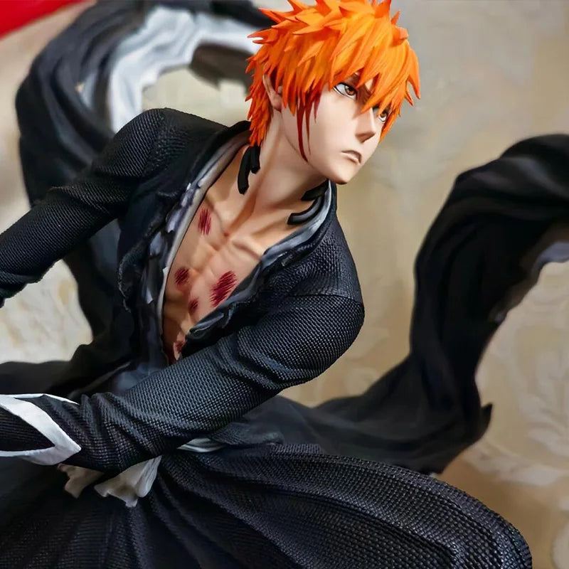 Getsuga Tensho Ichigo Special Effect Luminate Gk Statue Bleach Figure Ichigo Kurosaki Figure Figure Model Collection Toy Gift