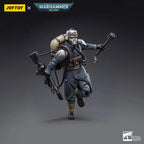 JOYTOY Warhammer 40k 1/18 Action Figures Anime 10.3cm Astra Militarum Death Korps of Krieg Veteran Squad Guardsman