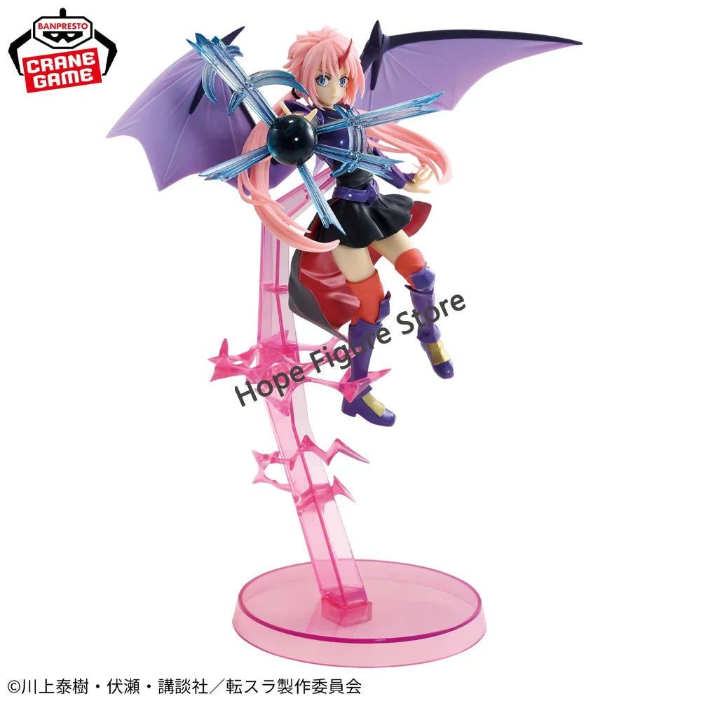 In Stock Original BANPRESTO That Time I Got Reincarnated as a Slime Dragon Outfit Edition Milim Figure Anime Model Genuine Toy