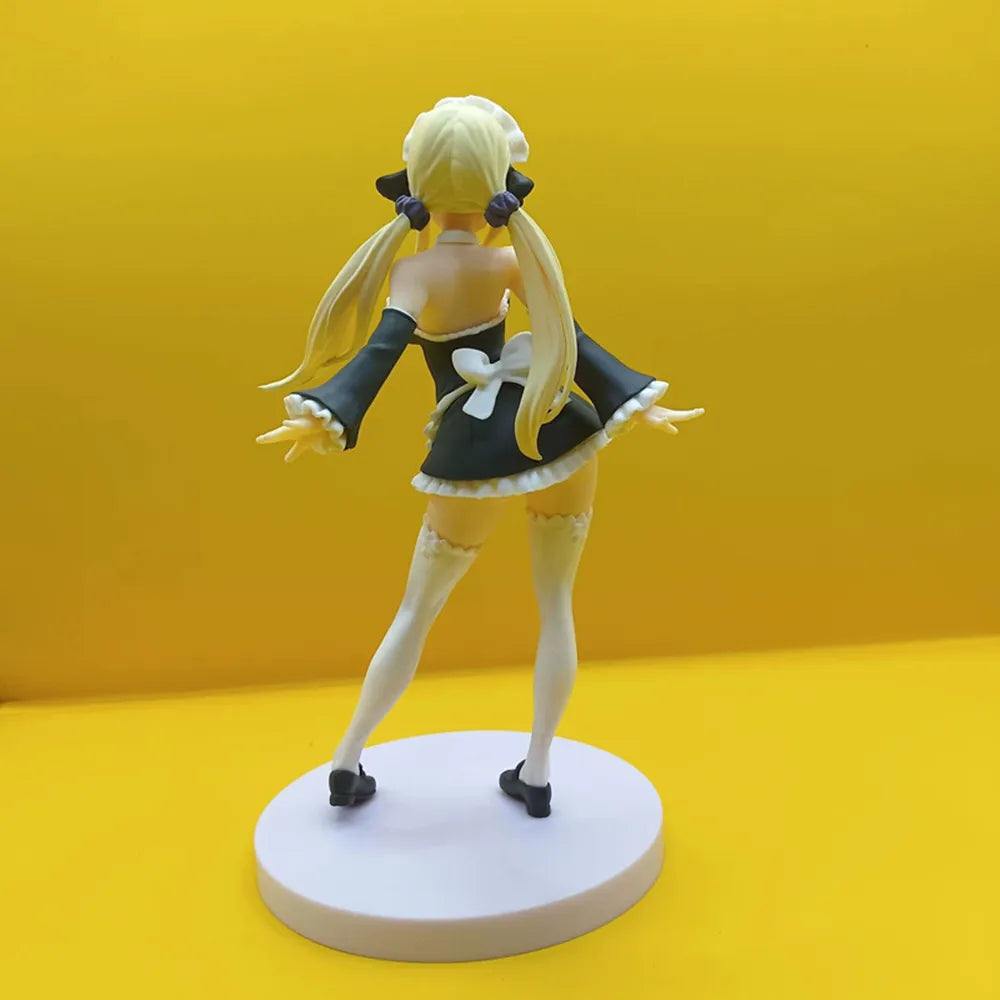 New Anime FAIRY TAIL Lucy Heartfilia Standing posture Action Figure PVC Model Statue Toys Desk Decor Collectible Gifts