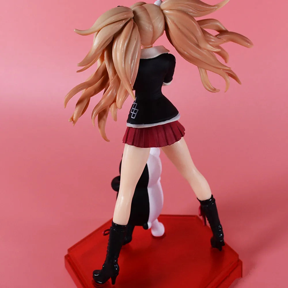 Anime Danganronpa: Trigger Hap Figure 18cm Enoshima Junko Model Doll Pvc Action Figurine Collectible Decor Children Toy Gifts