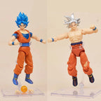 Dragon Ball SHF Goku Vegeta Action Figure Super Saiyan Gogeta Dbz Figurine PVC Collection Model Toys for Kids Gifts