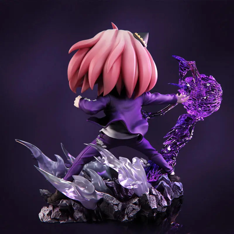 23cm Gk Anya Cos Gojo Satoru Double Head Swap Spy×Family Jujutsu Kaisen Anime Figure Model Statue Ornament Kids Gift Collection