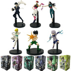 15-23cm Hunter x Hunter Chrollo Lucilfer Anime Figure Hisoka  Action Figure Killua Zoldyck Kurapika Figurine Collectible Model T