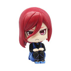 BLUE LOCK Action Figures Isagi Yoichi Bachira Meguru Anime Figure Q Version Figurine PVC Collectible Model Kids Doll Toys Gifts