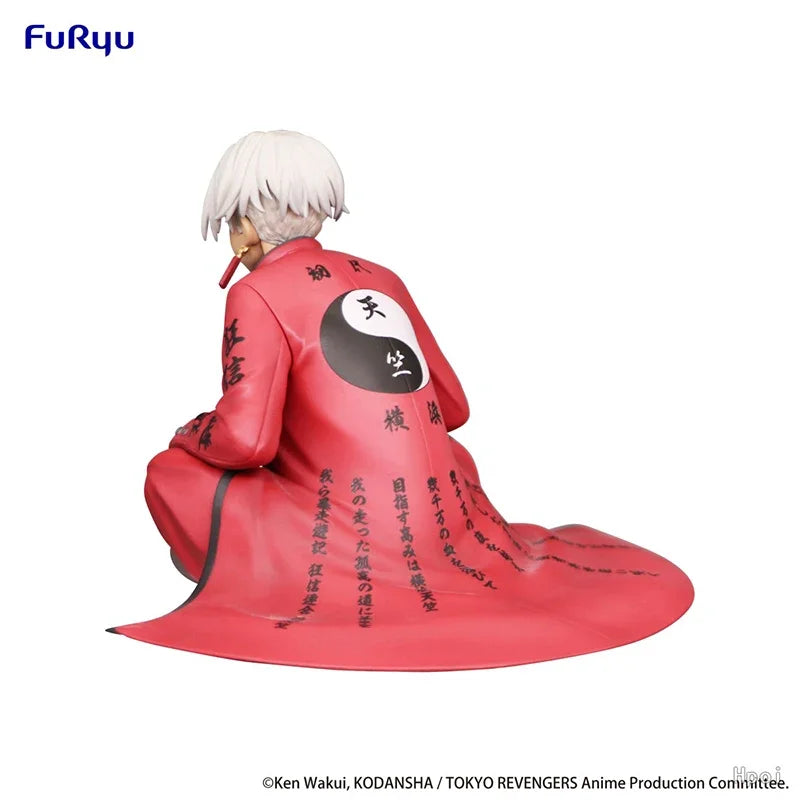In Stock Original Genuine FuRyu Noodle Stopper Tokyo Revengers IZANA KUROKAWA 11cm Anime Portrait Model Toy Collection Doll Gift