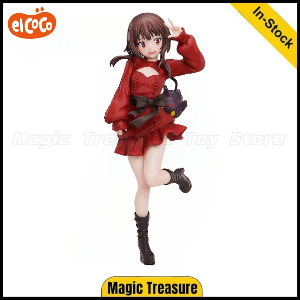 【In stock 】Original elCOCO KonoSuba:God's Blessing on This Wonderful World! 3 Megumin 1/7 Scale Figures Animationifts