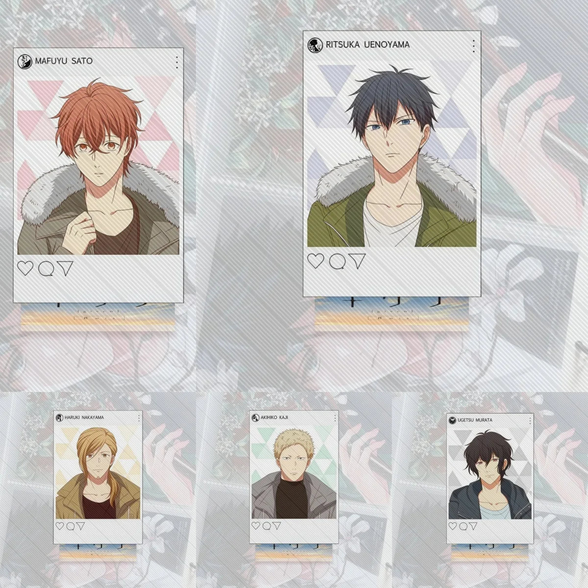 15CM Charm BL Comics given Acrylic Stand Model Cosplay Characters Ornament Accesorios Goods Collection Christmas Gifts