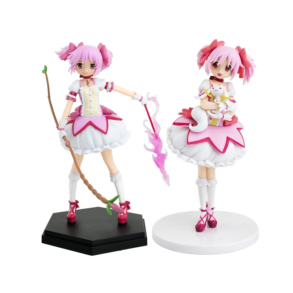 Puella Magi Madoka Magica Anime Figure Kaname Madoka Figure mahou shoujo Doll Cute Action Figures Kawaii Model Toys Gift