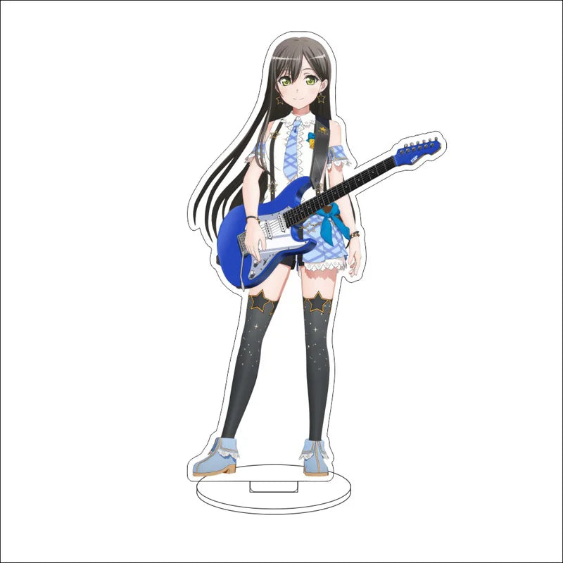 Anime BanG Dream! Acrylic Stand Ornaments Kasumi Toyama Ran Mitake Aya Maruyama Yukina Minato Figure Stand Halloween Gifts